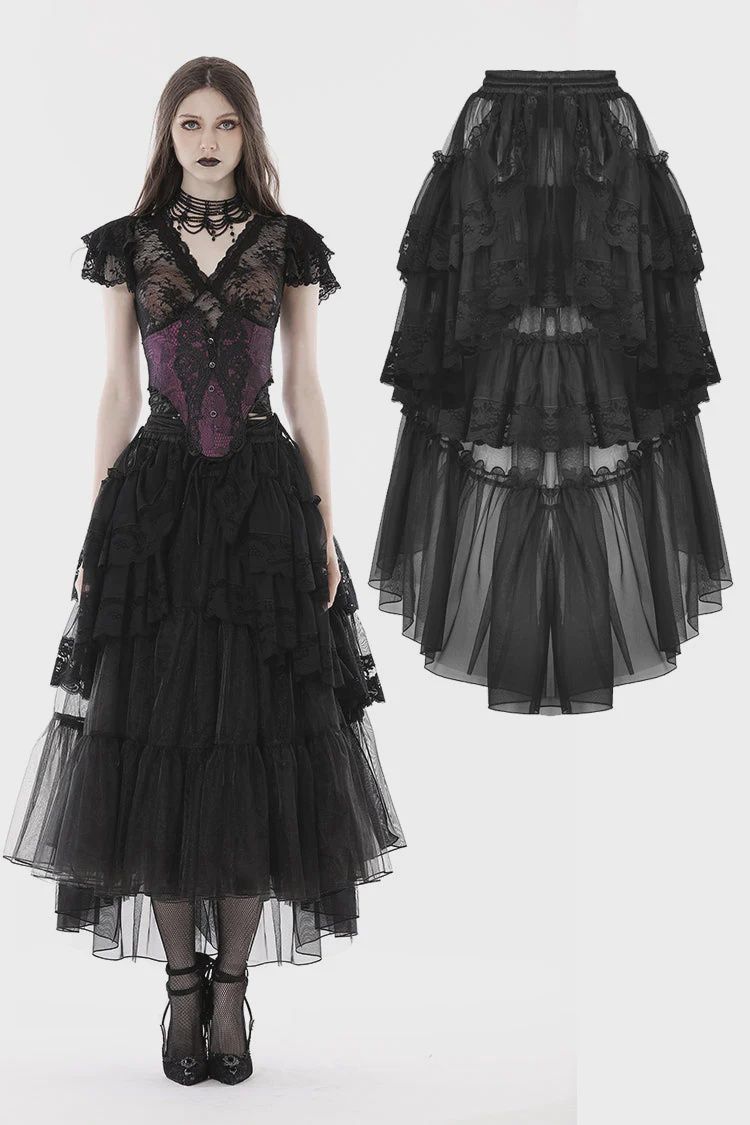 Tule and Lace Skirt KW293