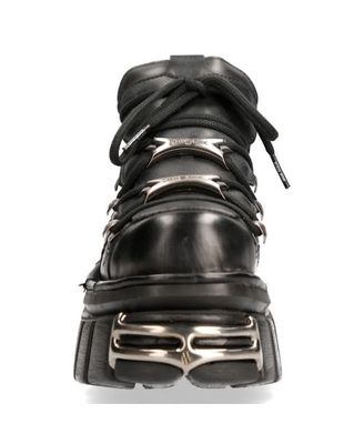 Metallic Platform Leather Shoes - M-120N-S27