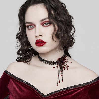Choker DS-572 [RED]
