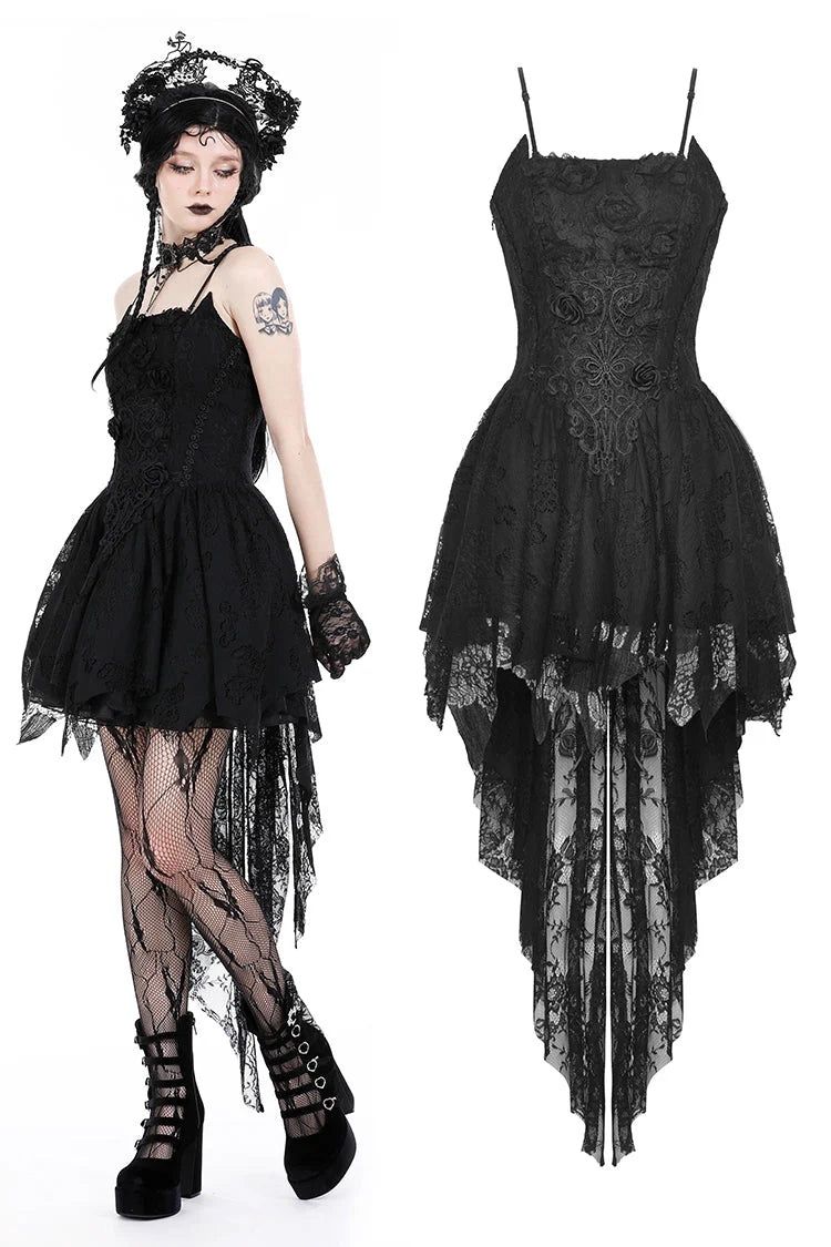 Rose Bloom Lace Dress DW937