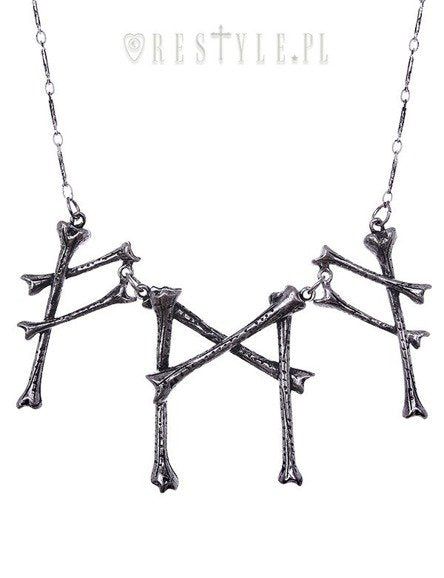 Runic Signs Necklace [SILVER]