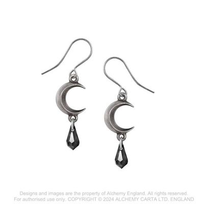 Tears Of The Moon Earrings [E477B] [BLACK]