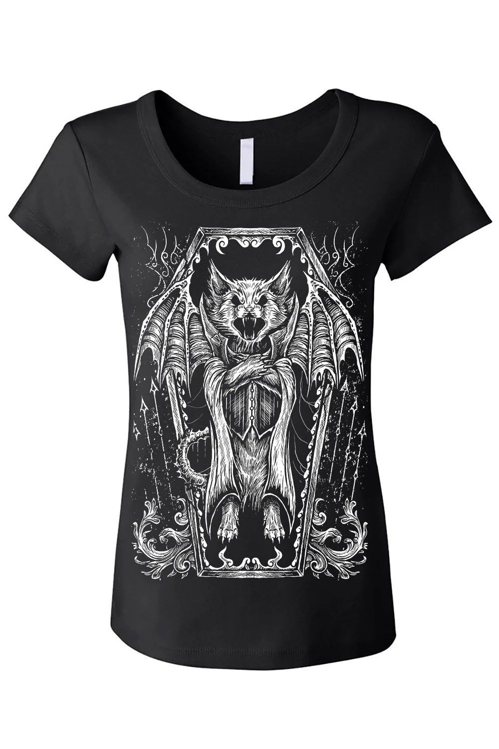 Vampire Kitty Women T-Shirt