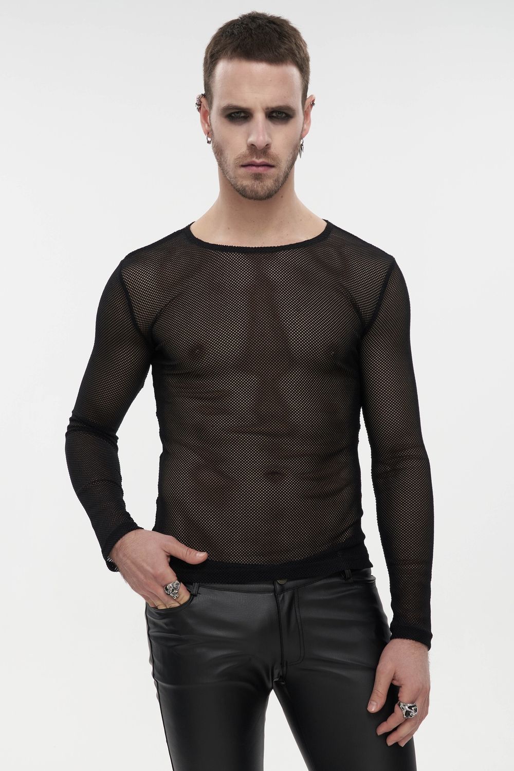 Unisex Fishnet Shirt TT19801 [PLUS]