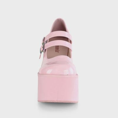 Wedge Plarform Mary Jane Shoes KERA-08/BPHG [PINK]
