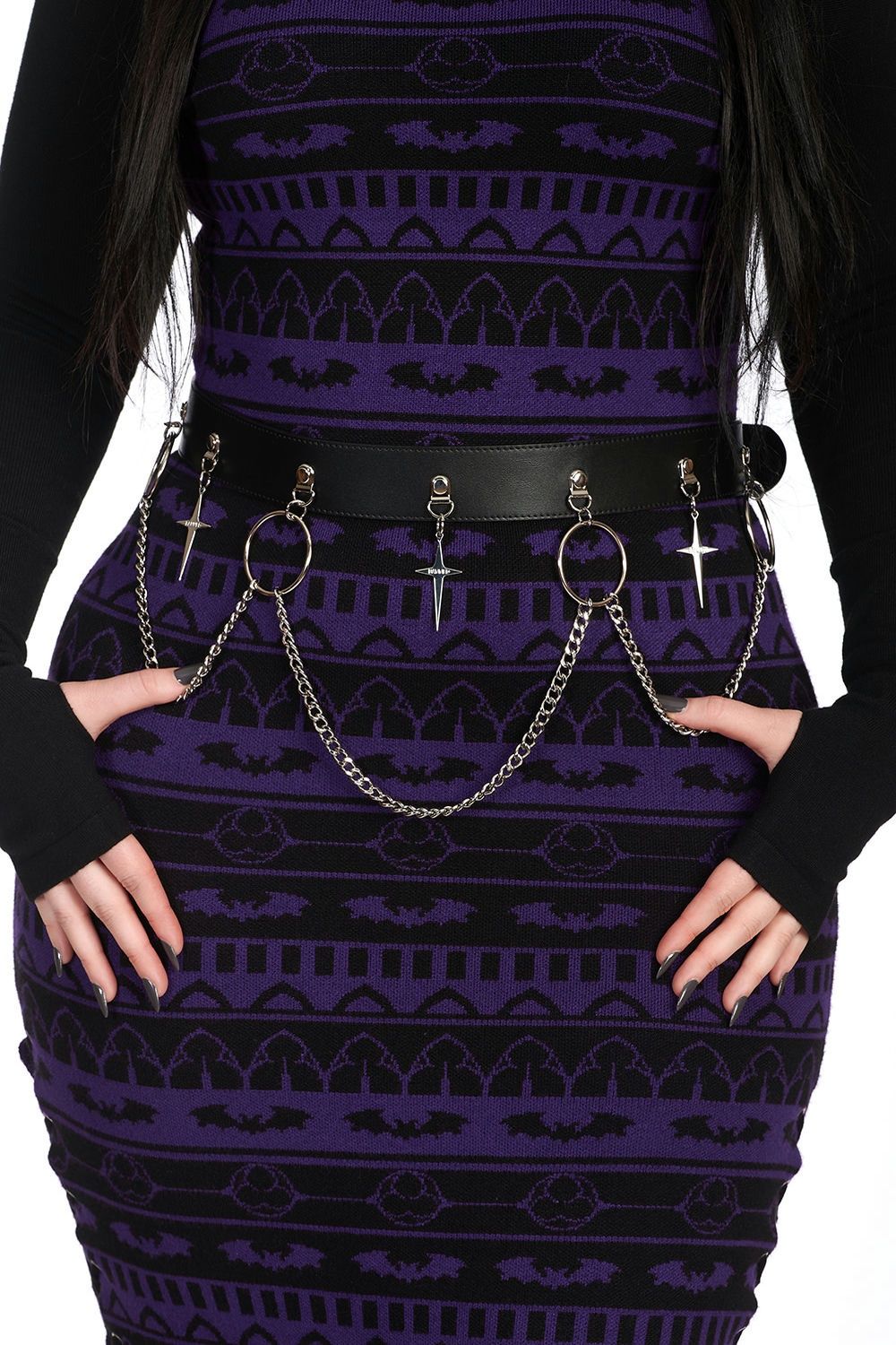 Black Angel Belt [AC45766] [BLACK]