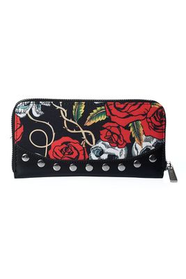 Skulls And Roses Wallet [WBN1428]