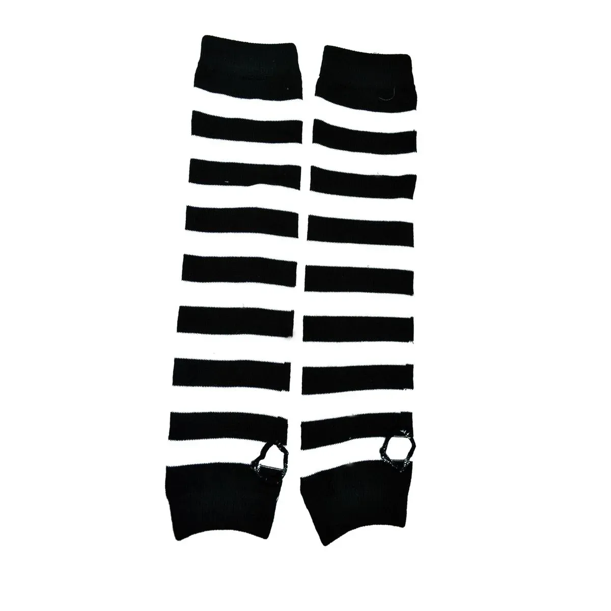Stripe Arm Warmers [BLACK / WHITE]