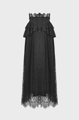 Jacquard and Lace Skirt KW202