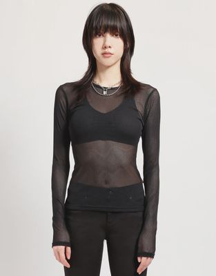 Mesh Long Sleeved Shirt [FN9181]
