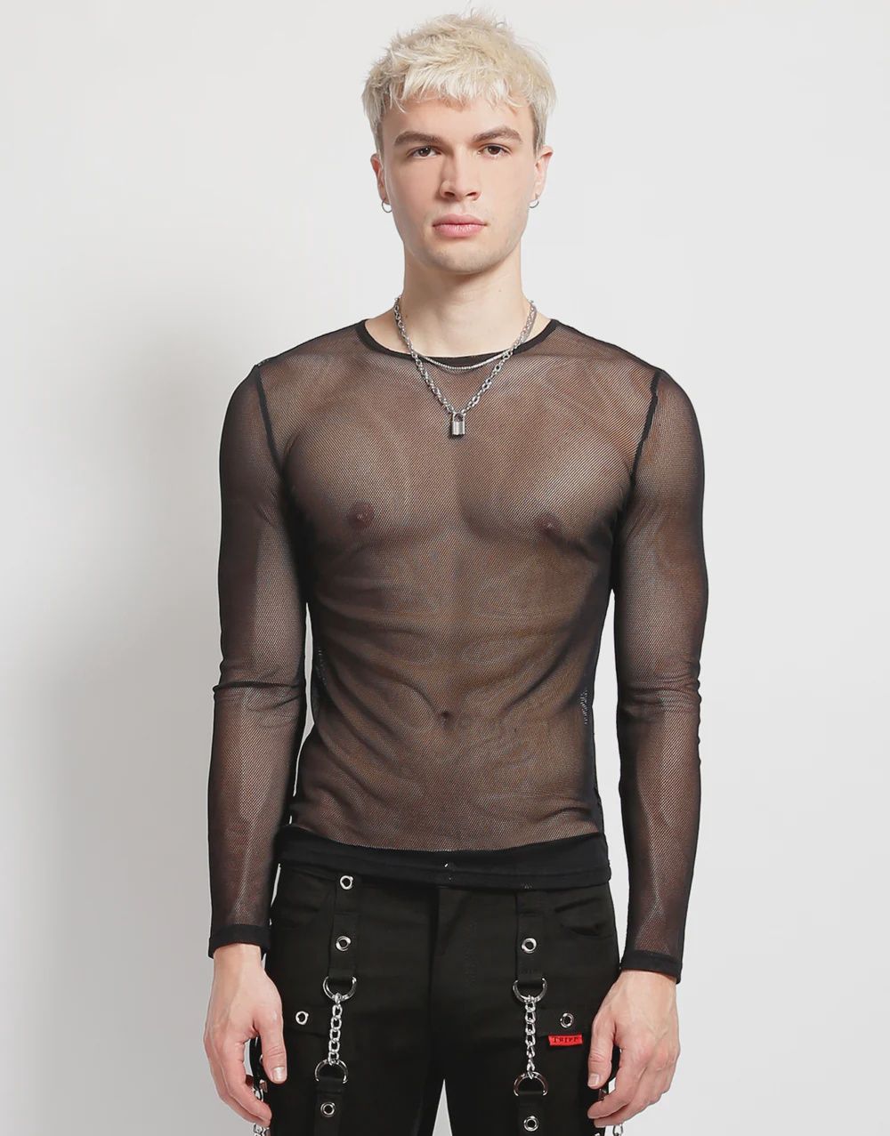 Long Sleeve Mesh Shirt [FN9105M]