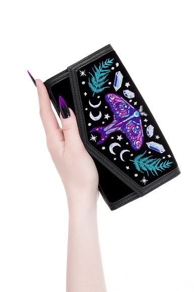 Embroidered Enchanted Forest Wallet