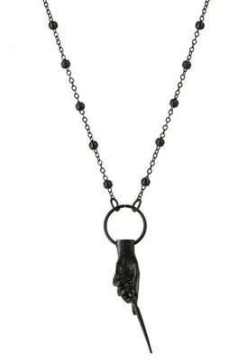 Magic Wand Necklace [BLACK]