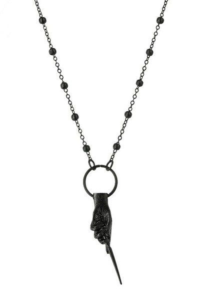 Magic Wand Necklace [BLACK]