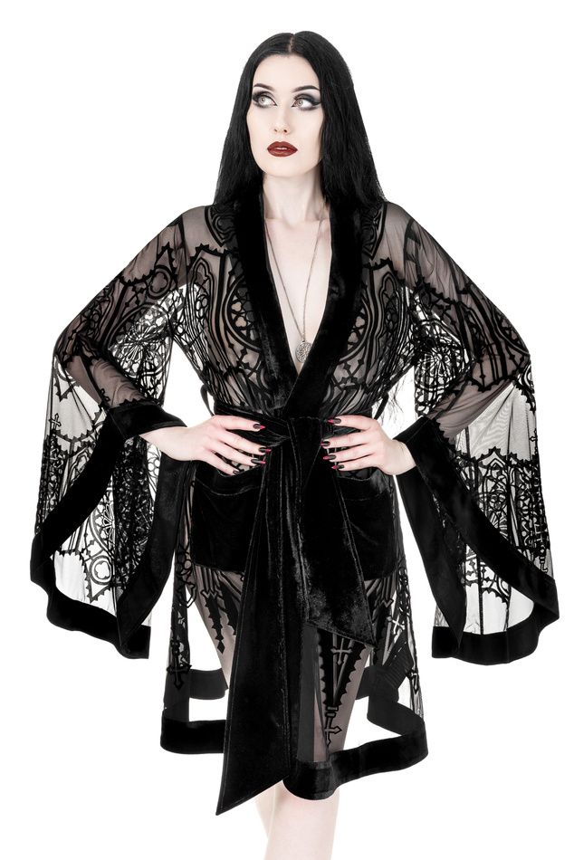 Transparent Cathedralis Bathrobe