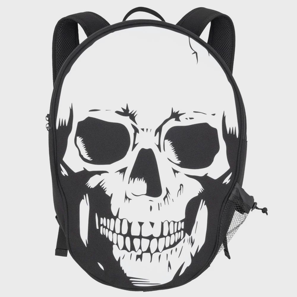 Big Skull Backback [WHITE]