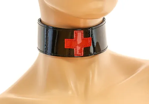 Choker Croix [FC544] [NOIR]