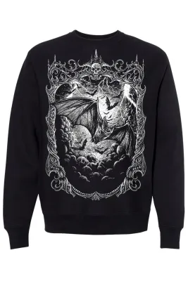 Night Flight Bat Unisex Sweater