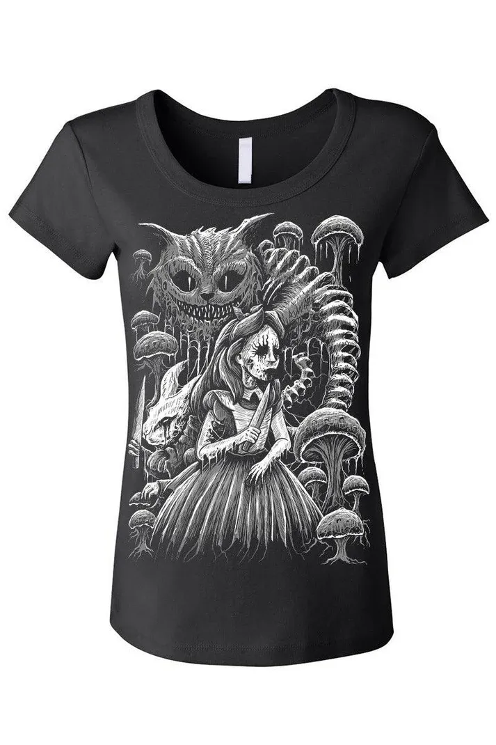 Alice In Murderland Women T-Shirt