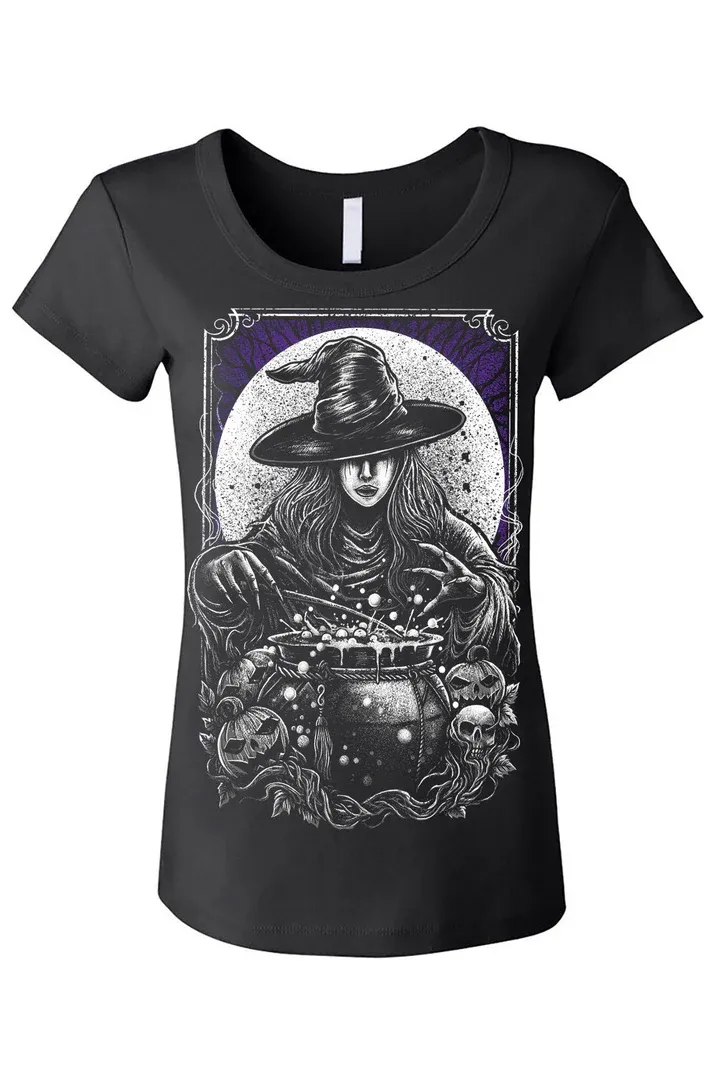 Witch's Cauldron Women T-Shirt