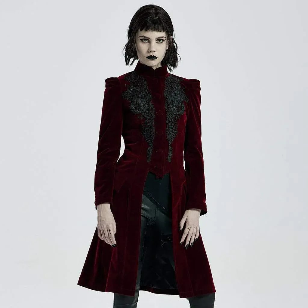 Redingote WY-1306 [ROUGE]