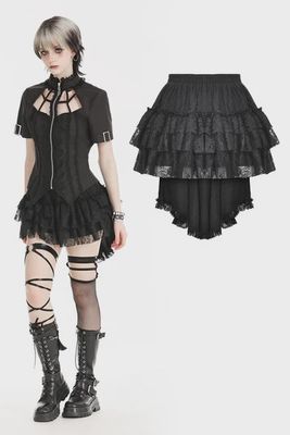 Detachable Fishtail Lace Puffy Bottoms PW129