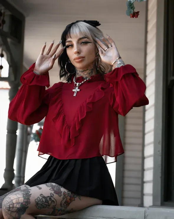 Infernova Blouse