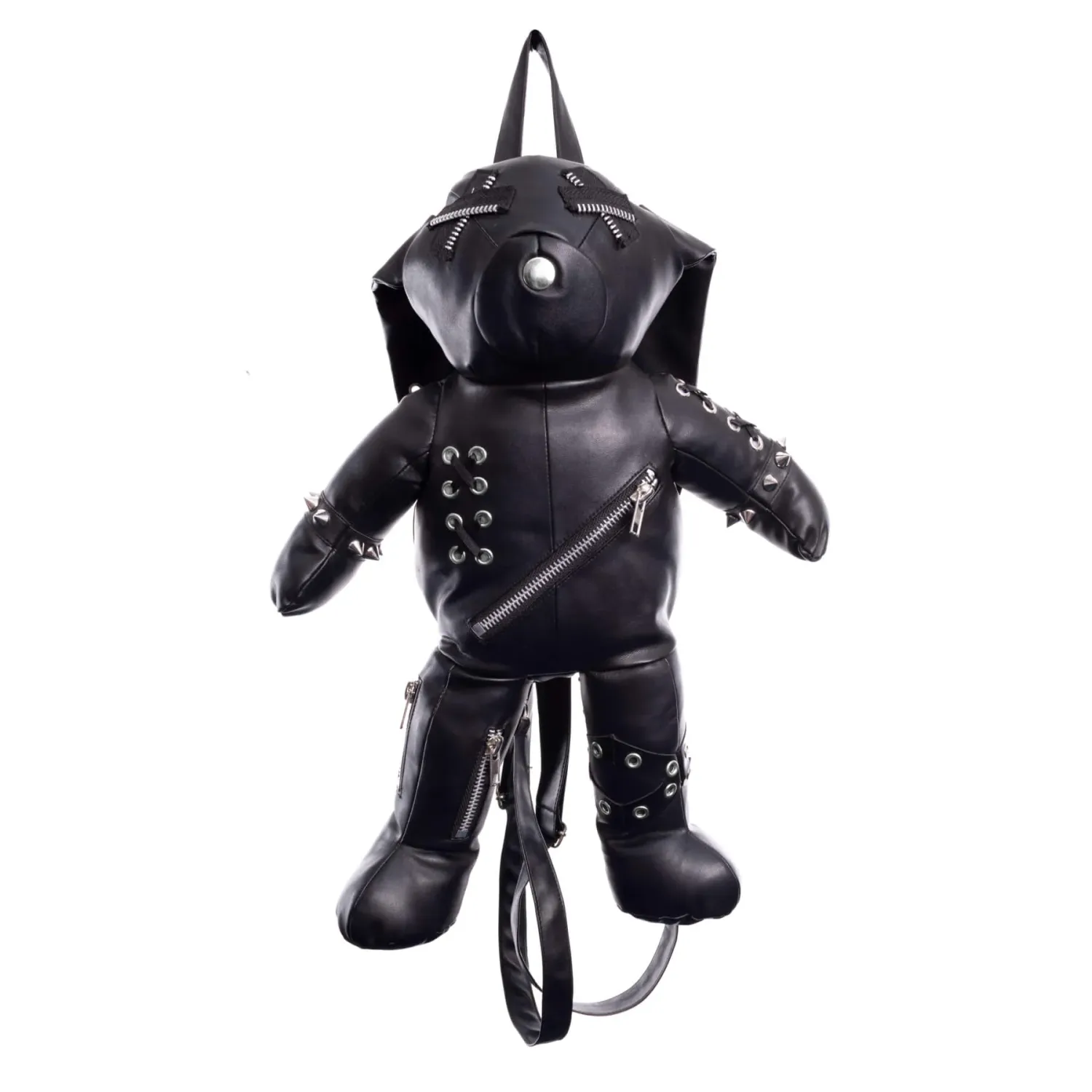 Evil Bunny Backpack [BLACK PVC]