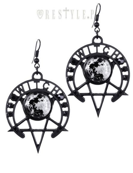 Boucles d'Oreilles Witch Moon