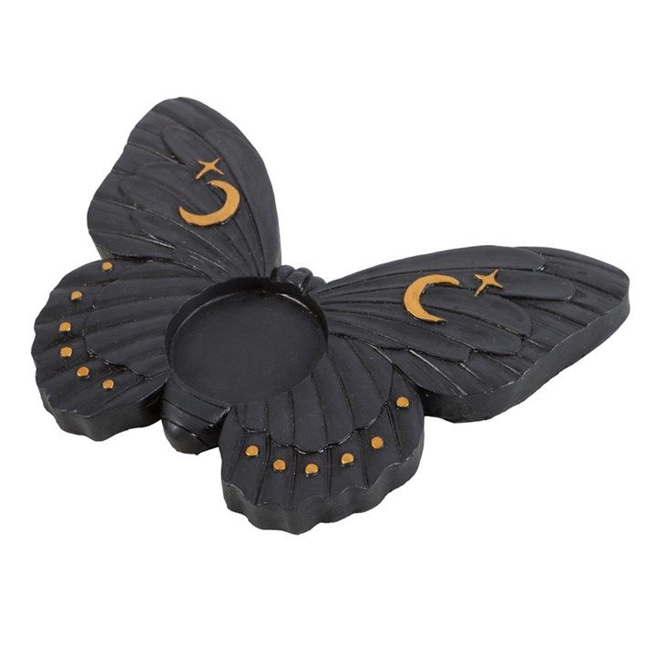 Black Moth Candle Holder [CH_25124]