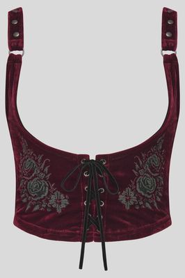 A Devil's Rose Underbust Corset