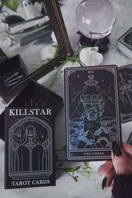 Killstar Tarot Cards [BLACK/HOLOGRAPHIC]
