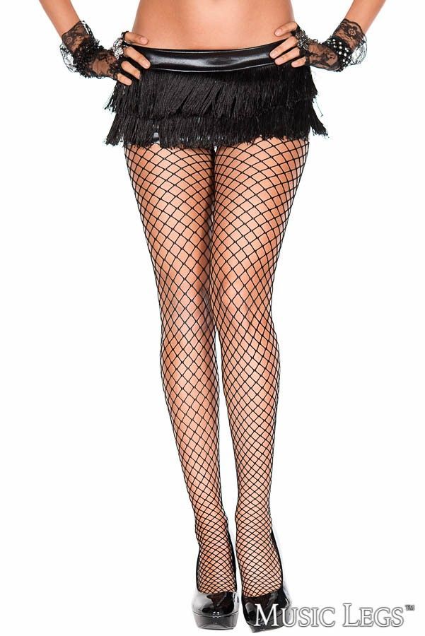 Fishnet Mini Diamond Tights / ML9030 [BLACK]