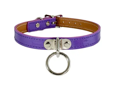 Varnished Choker CK129P [PURPLE]