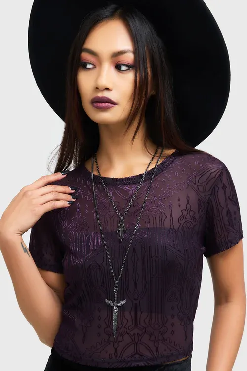Chapel Of Hatred T-Shirt [PURPLE]