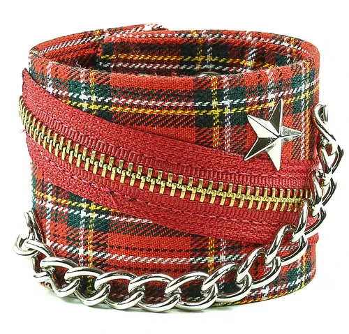 Bracelet Tartan BC331 [ROUGE]