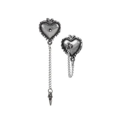 Witches Heart Earrings [E433]
