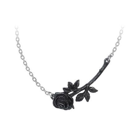 Black Rose Enigma Necklace [P913]