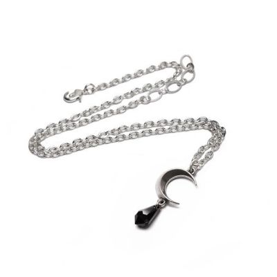 Tears Of The Moon Necklace [P992] [BLACK]