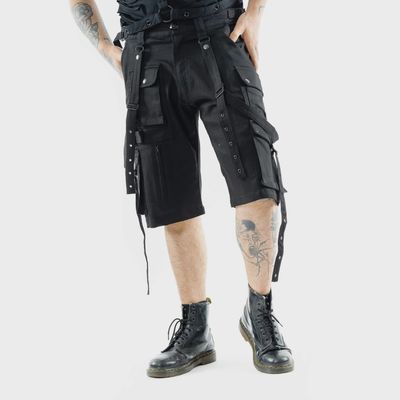 Lupin Shorts - Gothic Cargo Shorts