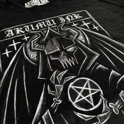 T-Shirt The Devil Tarot Card Men