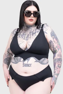 Nocturnal Echo Bikini Top [PLUS]
