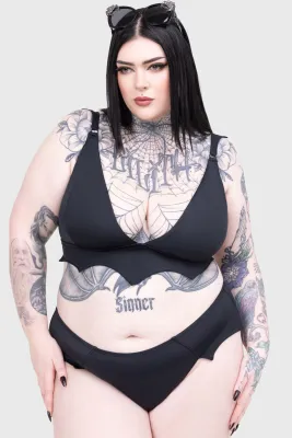 Nocturnal Echo Bikini Top [PLUS]