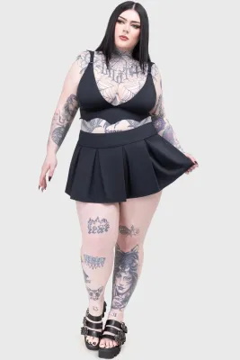 Black Bay Beach Skirt [PLUS]