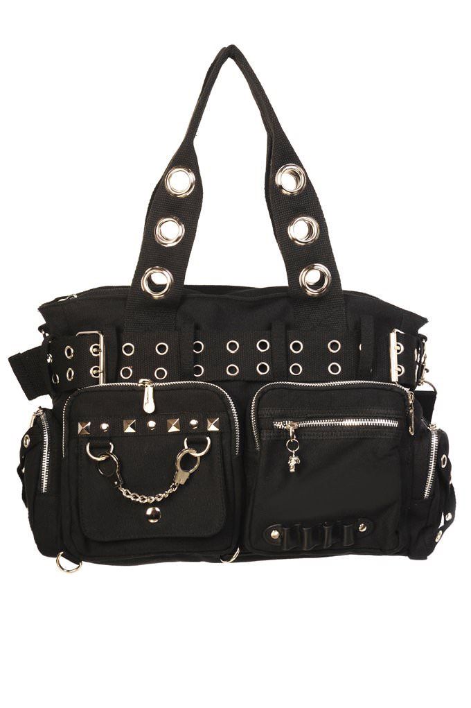 Sweet Revenge Handcuff Bag [BBN754] [BLACK]