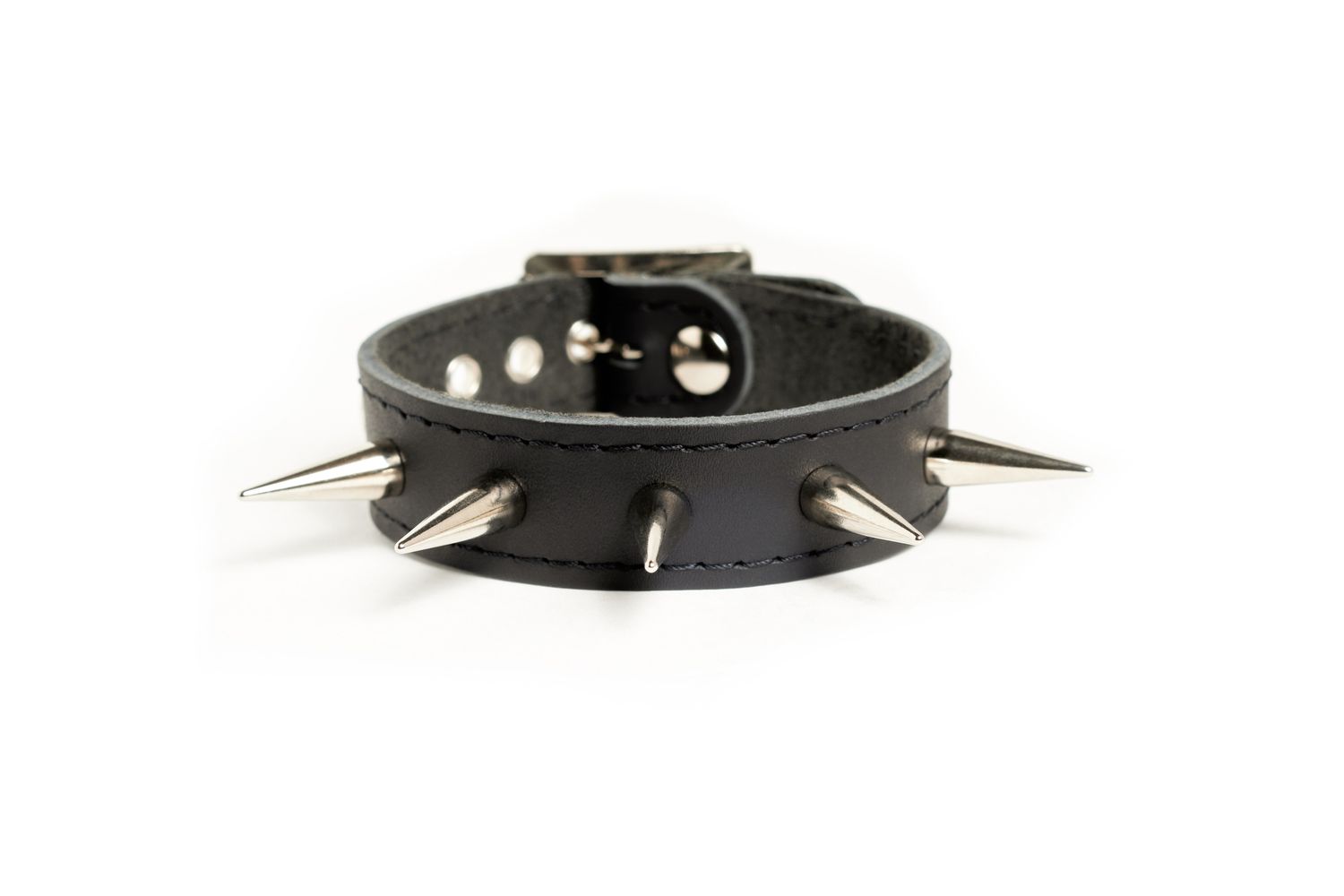 Studded Leather Bracelet - B34MLS