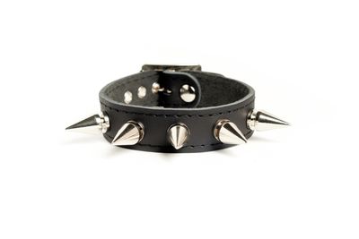 Studded Leather Bracelet - B34MPS