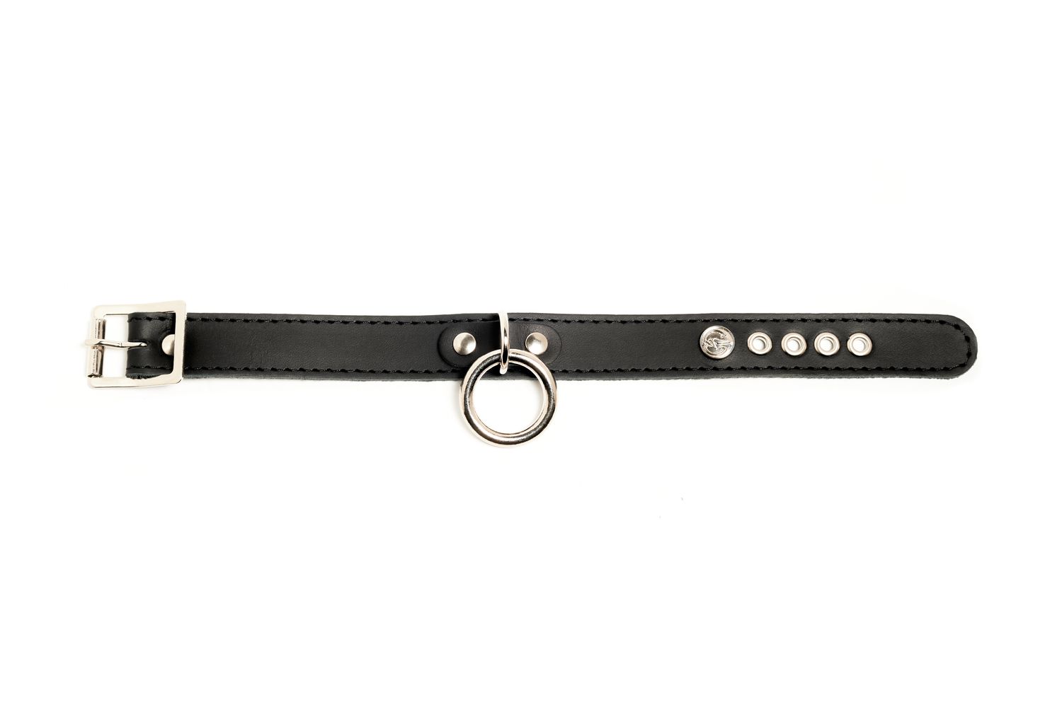Leather Bracelet with a Ring - B34BND