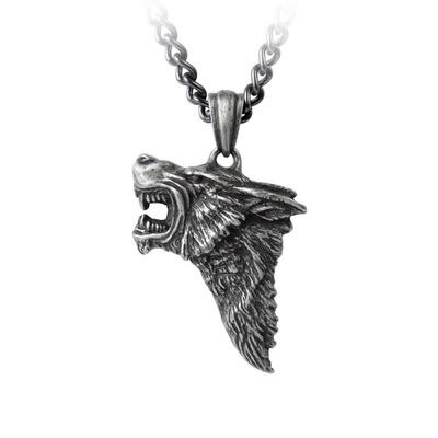Dark Wolf Necklace [P833]