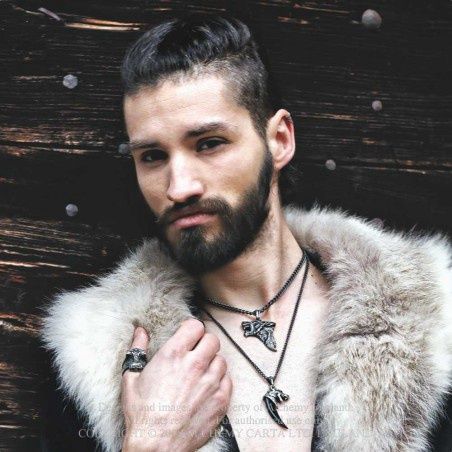 Dark Wolf Necklace [P833]